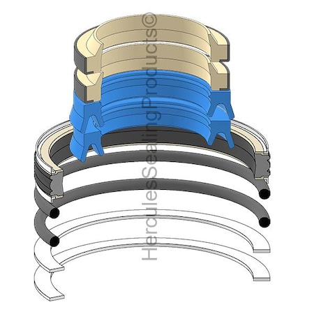 Kalmar - After Market Parts Hydraulic Cylinder Repair Kit- 80 X 125 mm 920673.0005